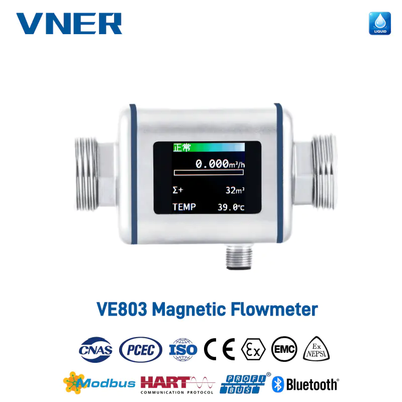 Débitmètre électromagnétique compact VE803
