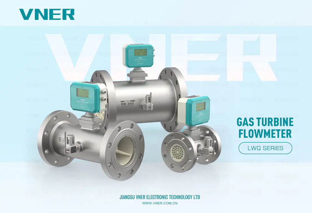 Débitmètre à turbine à gaz VNER LWQ page unique 2024 novembre Rev2.0